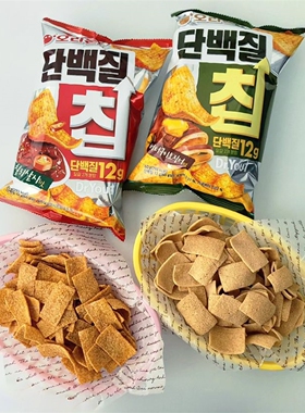 韩国进口零食好丽友香辣黄油烤鱿鱼味蛋白质脆片追剧休闲下午茶