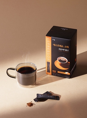 韩国原装进口jardin莫里原味皇家榛果香草无砂糖美式速溶黑咖啡