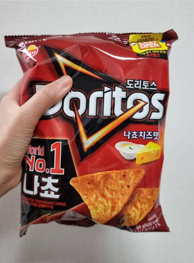 韩国进口零食多力多滋香浓芝士甜辣烤鸡味墨西哥杂粮休闲玉米片