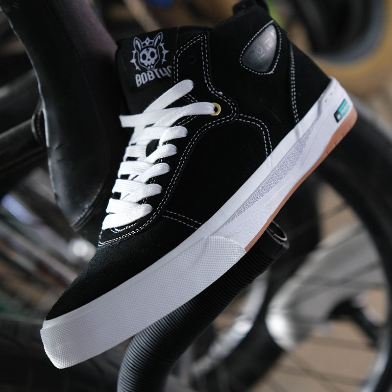 极路客秋冬新款G1 Hybrid中帮减震耐磨男女滑板鞋专业BMX小轮车鞋