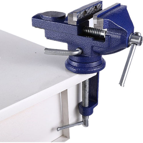 360度旋转家用铸铁虎钳万向