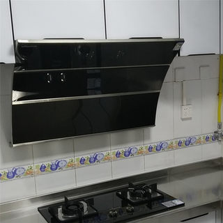 深圳304不锈钢橱柜定做隐边烤漆彩晶钢门板 厨房石英石台面2190米