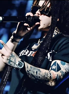 【VAKA TYPESHYT】UMBROSKII.2025巡演同款男女情侣美式短袖T恤