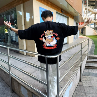 复古短袖 T恤 马年新春舞狮贺岁限定色情兔美式 Year FR2 2026