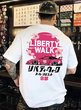 LBWK东京JDM改装汽车文化T恤