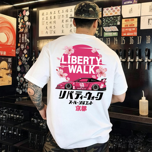 LBWK东京JDM改装汽车文化T恤
