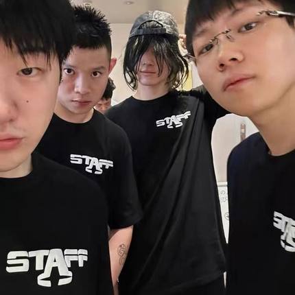 MerryWannaBe MWB capper同款“GAG”英文字母印花美式短袖T恤