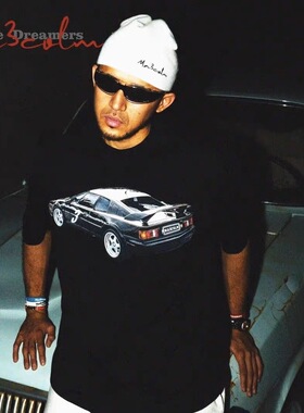 ma3colm 卡米然 追梦系列“DreamCar”跑车主题美式复古短袖T恤