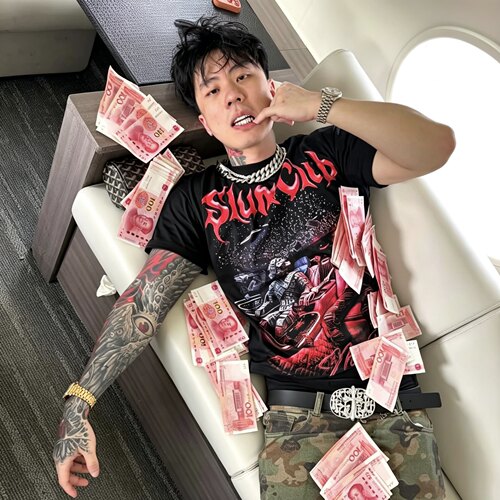 SASIOVERLXRD孙敏捷同款修身T恤