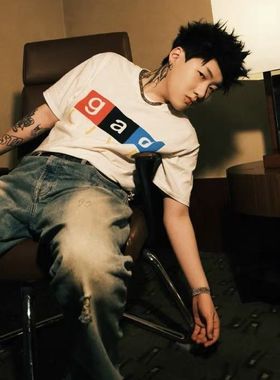 MerryWannaBe MWB capper同款音乐节演出GAG英文标语美式短袖T恤