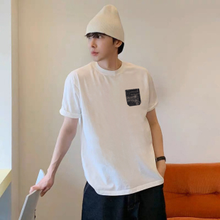 Pocket Shirt 陈冠希主理男女情侣美式 T恤 CLOT 短袖 Paisley