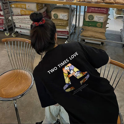 MerryWannaBe MWB capper同款音乐节演出GAG英文标语美式短袖T恤