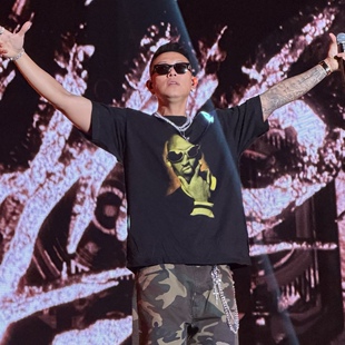 MJFreshc E.SO瘦子同款顽童MJ116香港巡演人像印花美式短袖T恤