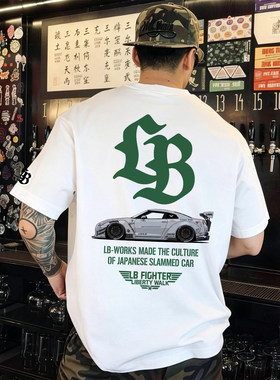LBWK东京JDM改装汽车文化短袖T恤