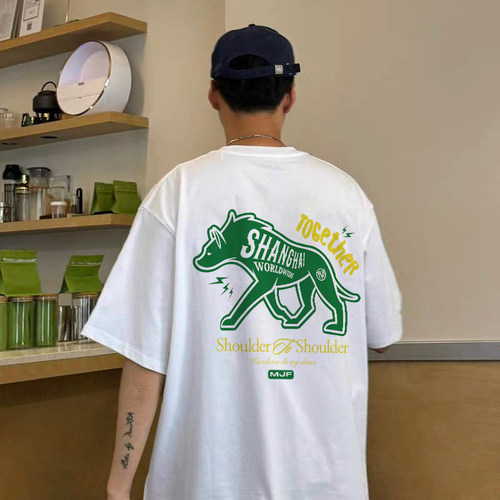顽童MJFRESH土狗上海城市限定T恤