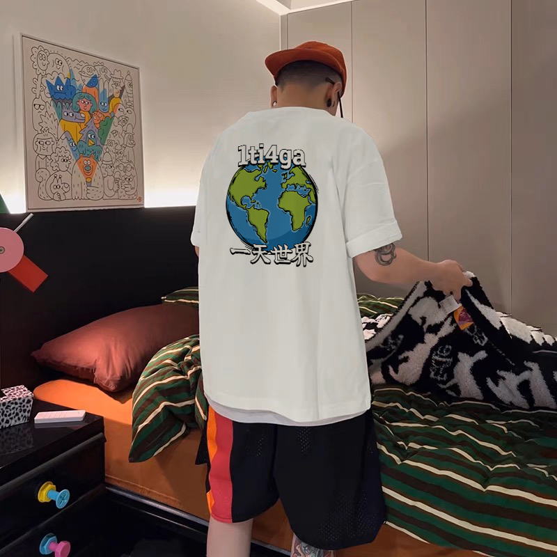 哈噻勿丝“一天世界”上海话短袖