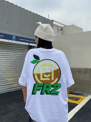 #FR2日系男女情侣夏季短袖T恤