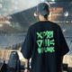 印花圆领短袖 XPX T恤 PUNK 团队字母背部涂鸦风格 周柏豪 XPXVIII