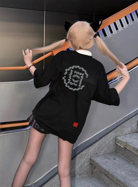 CLOT Reflective Logo T-Shirt 陈冠希主理男女情侣美式短袖T恤