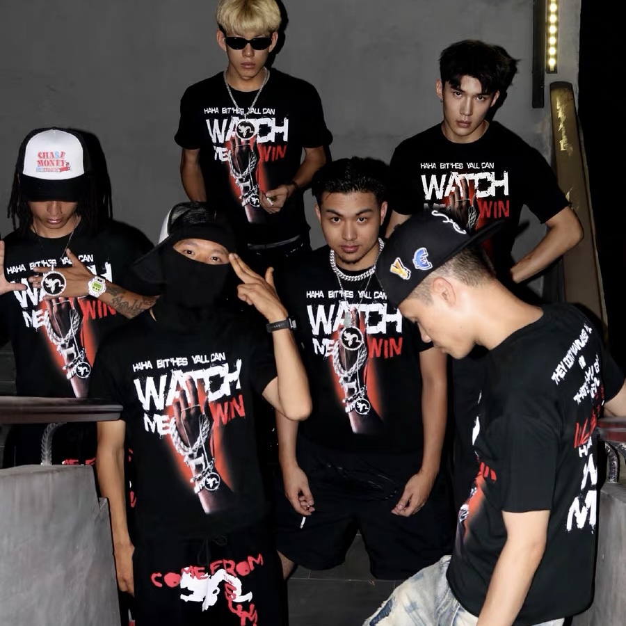 SASIOVERLXRD同款美式短袖T恤