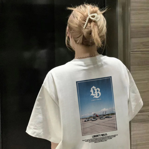 LIBERTYWALK改装车美式短袖T恤