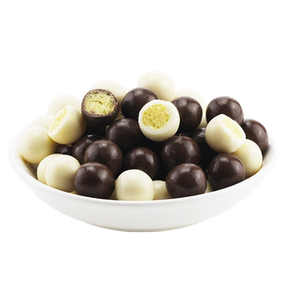 熊猫麦丽素夹心巧克力豆糖果散称批发网红独立包装儿童小朋友零食