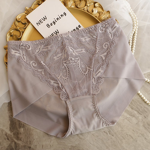 新款胖mm无痕内裤女士中高腰