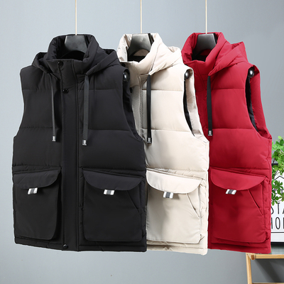 初中学生加厚青少年校服马夹外套