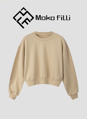 「MTT」新款纯棉圆领卫衣休闲简约纯色时尚百搭卫衣24605