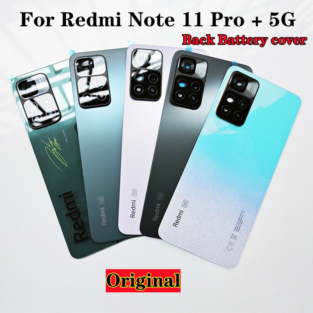 适用于红米note11Pro+玻璃后盖note 11 Pro Plus原装背盖电池盖