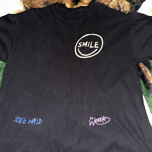 Juice Wrld X The Weekend Prosper Tee 联名 街头说唱 T恤 短袖