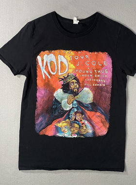 J. Cole Kod Choose Wisely Concert Tour T Shirt 联名 T恤 潮