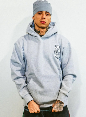 Lyrical Lemonade White Carton Hoodie Black 黑色 帽Ｔ长袖街头