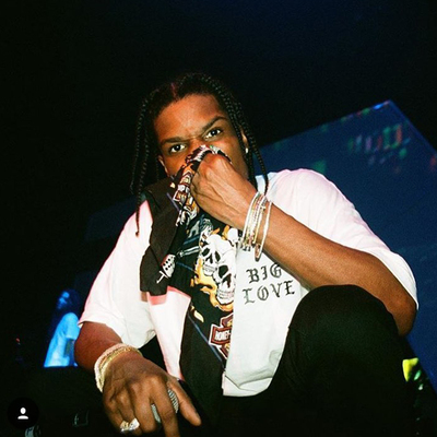 A$AP Rocky X Big love records harajuku tokyo  联名 短袖 T恤