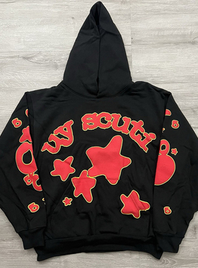 Young Thug SP5DER x UY SCUTI BOX SET 3 联名新款 连帽卫衣 潮