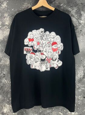 Band Tees × Vintage 2022 Greyday tour DJ Scheme shirt 短袖