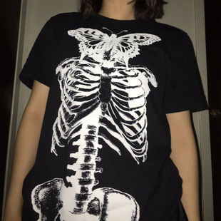 潮 街头 Carti Lit MUSIC Die Playboi Joker T恤 AWGE Opium