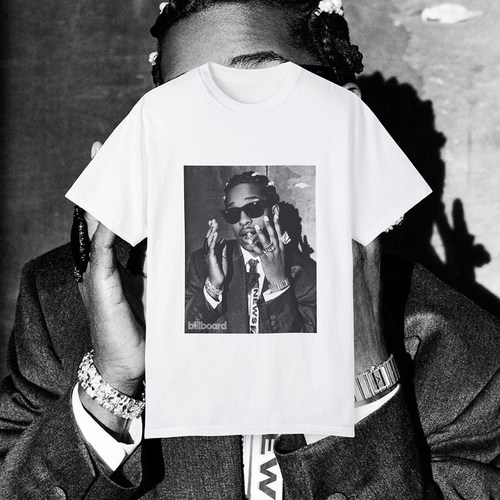 Camiseta unisex de Asap Rocky t-shirt 联名 短袖 潮 T恤 说唱