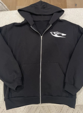 Playboi carti antagonist 2.0 zip up merch 拉链连帽卫衣