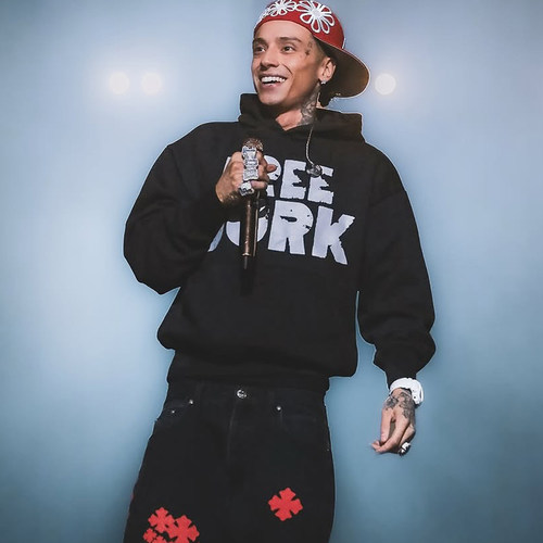LilDurk x Central Cee   FREE DURK HOODIE BLACK 帽T  连帽卫衣