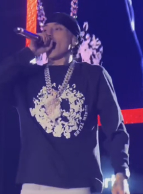 centralcee X Denim Tears 联名 University Black 长袖 T恤 上衣