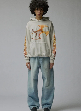 Basketcase Gallery BEYBLADE A Washed Cream Hoodie 帽T 卫衣