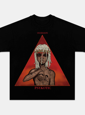 OSAMASON & PSYKOTIC V3 TEE tee 说唱 联名 T恤 潮