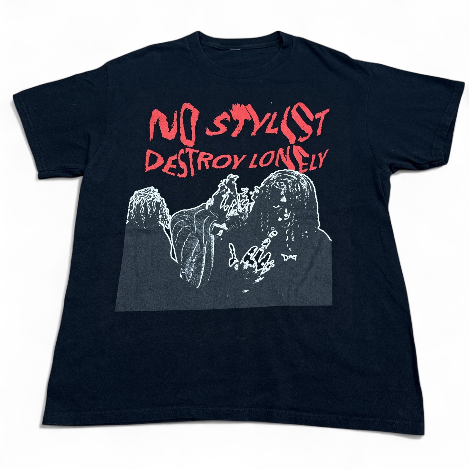 No Stylist Destroy Lonely T Shirt  联名 说唱 短袖 潮  T恤