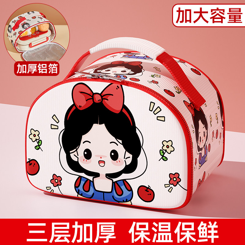 日本进口台尊饭盒保温袋手提加厚铝箔保温包上班族学生带饭手提袋