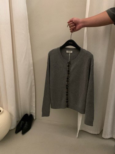 LEAVES叶子家浣熊毛圆领针织毛衣