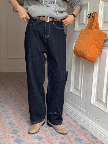 通勤长裤加厚复合绒2023秋冬