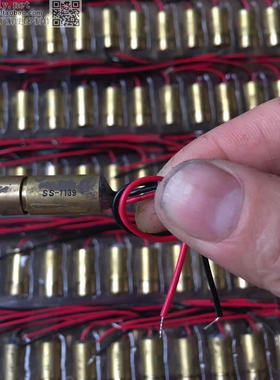 5只一字线红色红外高亮激光头激光器镭射灯模块制作定位器指示器