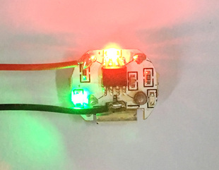 3色led闪灯 玩具闪灯 振动开关快慢闪动流水灯改装 控制器模块diy