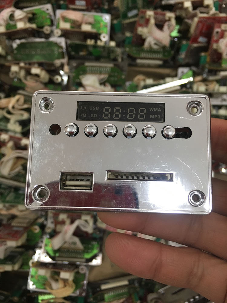 mp3插卡u盘播放器主板电路板线路板模块 音响电子diy制作